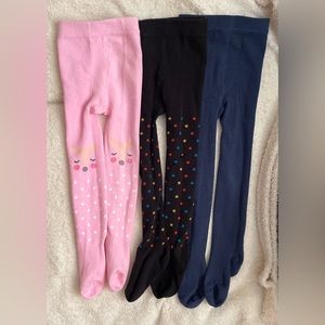 Toddler Girl Soft Knit Tights